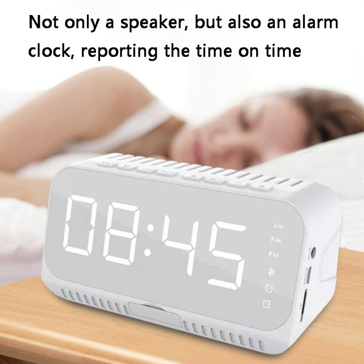 NW-A20 Mini Alarm Clock HIFI Wireless Bluetooth Speaker