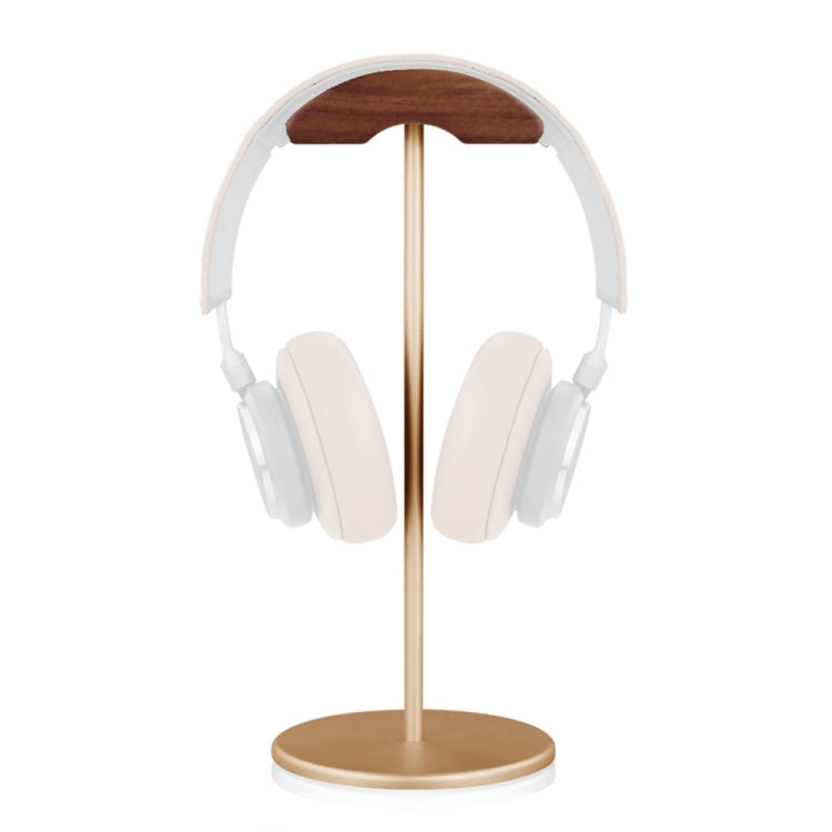 020 Walnut Aluminum Alloy Display Holder for Headset