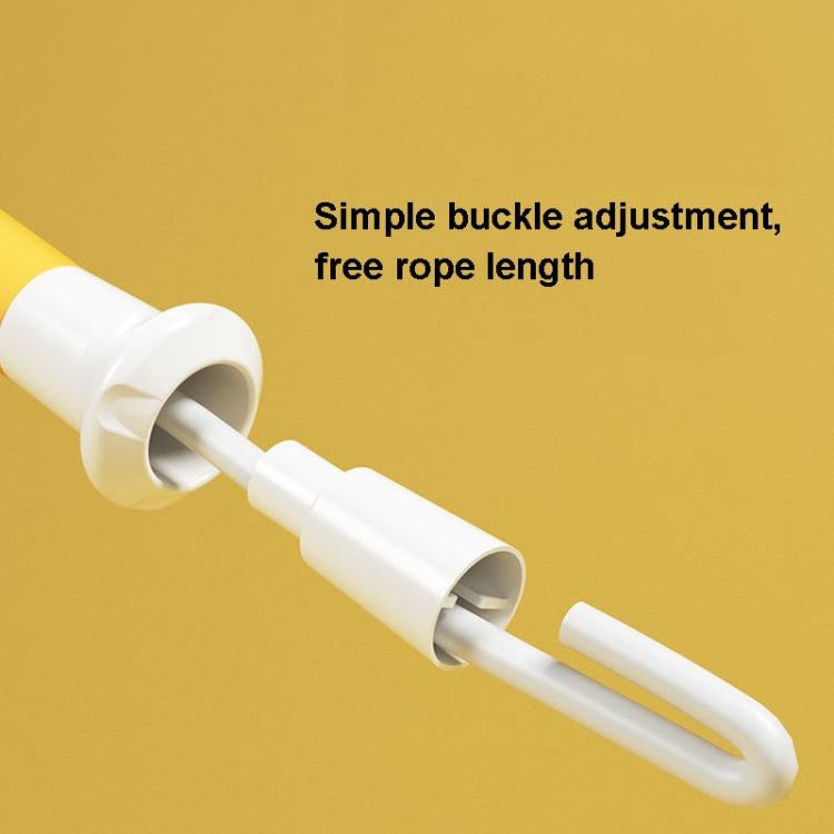 2 PCS Children Sectional Sand Type Skipping Rope, Length: 2.8m (Yellow)