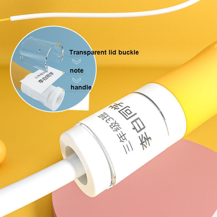 2 PCS Children Sectional Sand Type Skipping Rope, Length: 3.0m (Yellow)