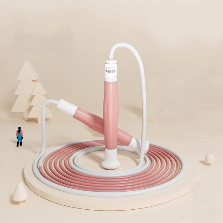 2 PCS Children Sectional Sand Type Skipping Rope, Length: 2.8m (Pink)