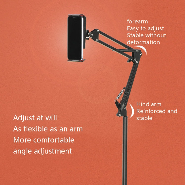 Bedside Sofa Lazy Bracket Mobile Tablet Live Stand, Size: 135cm