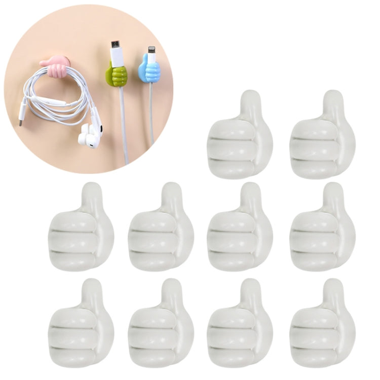 10 PCS Handy Holder Cable Organizer Household Convenience Clip