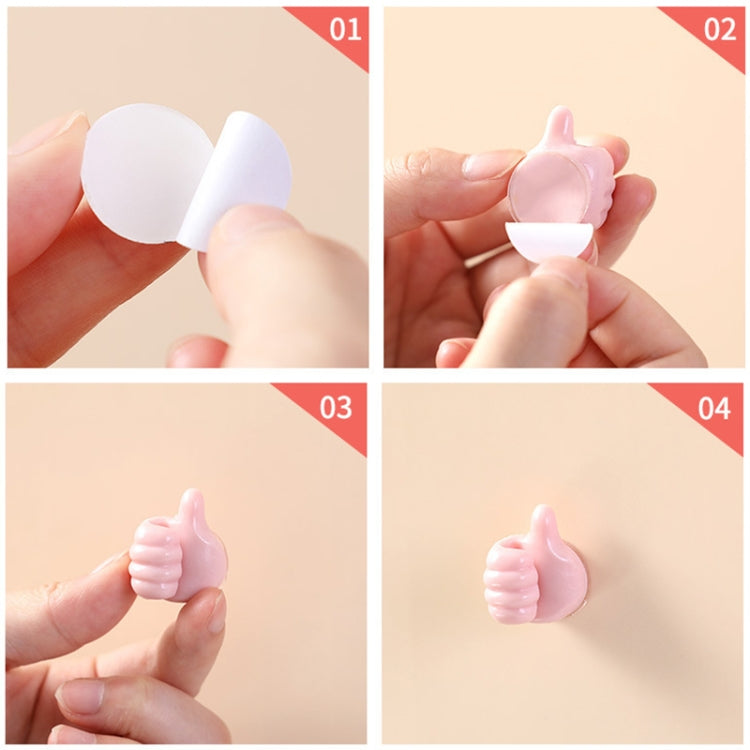 10 PCS Handy Holder Cable Organizer Household Convenience Clip