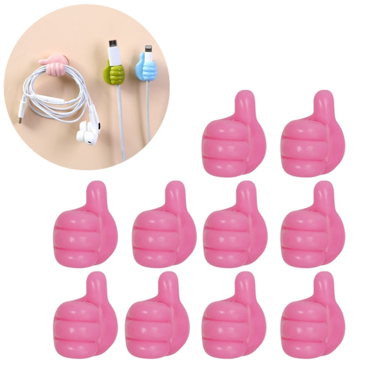 10 PCS Handy Holder Cable Organizer Household Convenience Clip