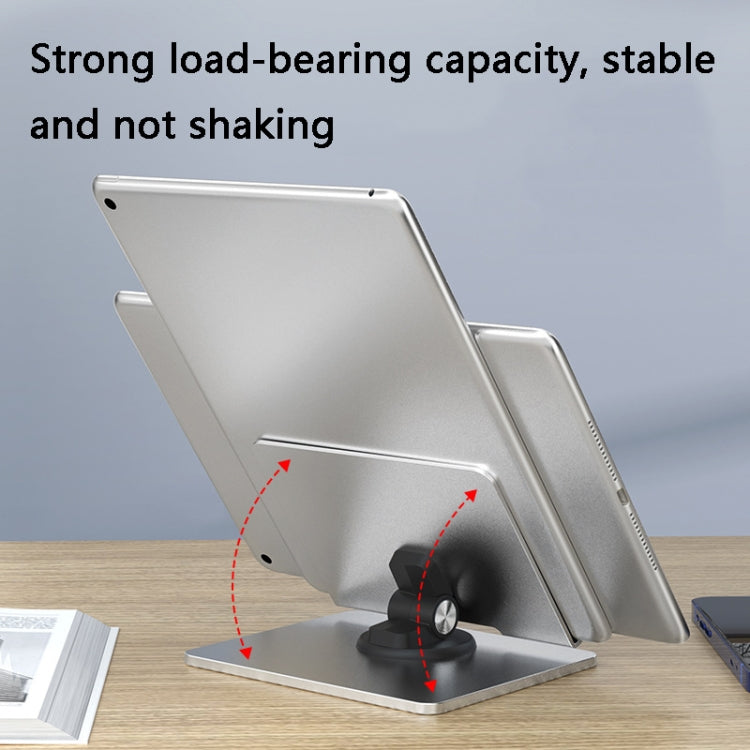 Aluminum Alloy Folding Tablet Bracket(Bright Silver)