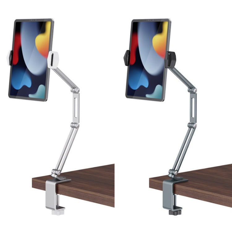 P60 Desktop Folding Mobile Phone Chuck Holder For 4-13 Inch Mobile Phone/Tablet