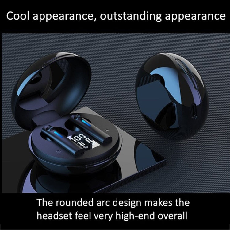 T15 TWS Bluetooth Wireless In-Ear Sports Earphone with Makeup Mirror