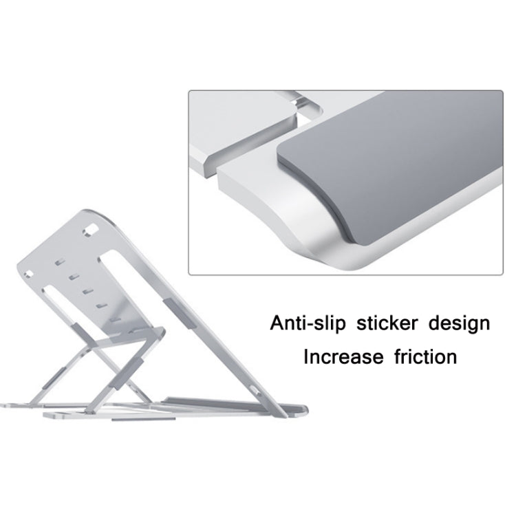 P3 Aluminum Alloy Portable Folding Laptop/Tablet Stand