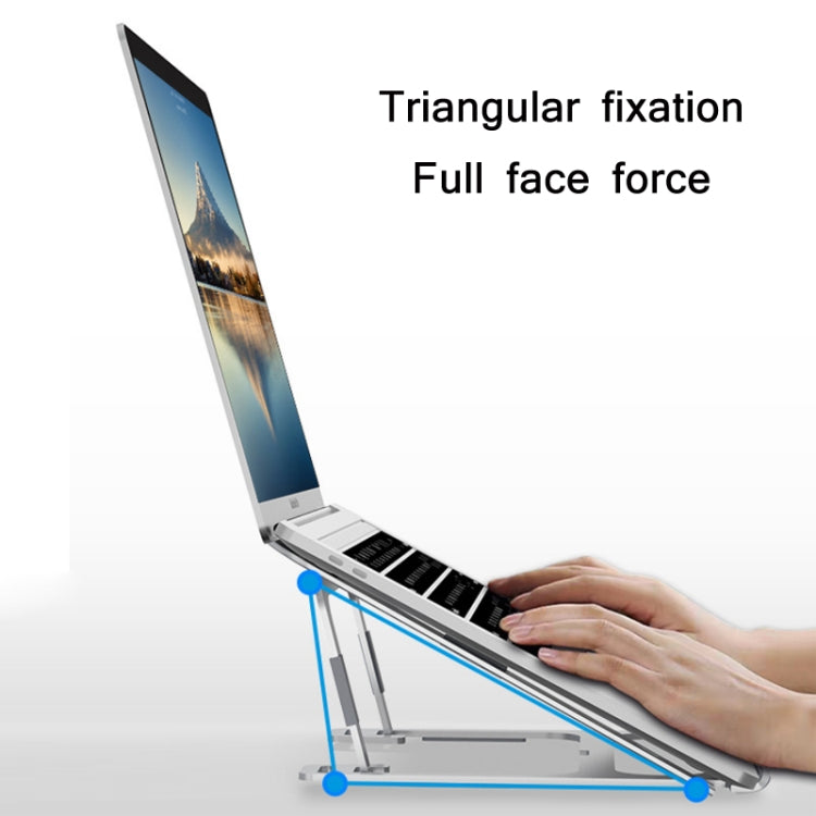 P3 Aluminum Alloy Portable Folding Laptop/Tablet Stand