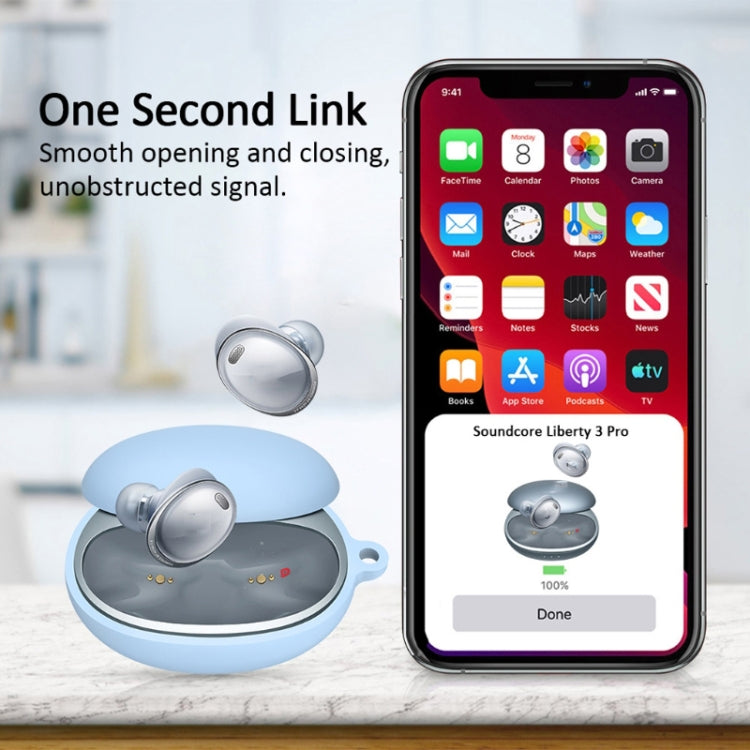 2 PCS Silicone Case For Anker Soundcore Liberty 3 Pro