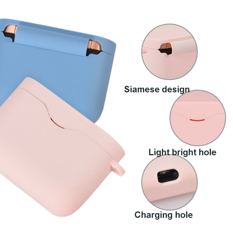 2 PCS GS015 Liquid Silicone Earphone Protective Case With Hook For Sony WF-1000XM3