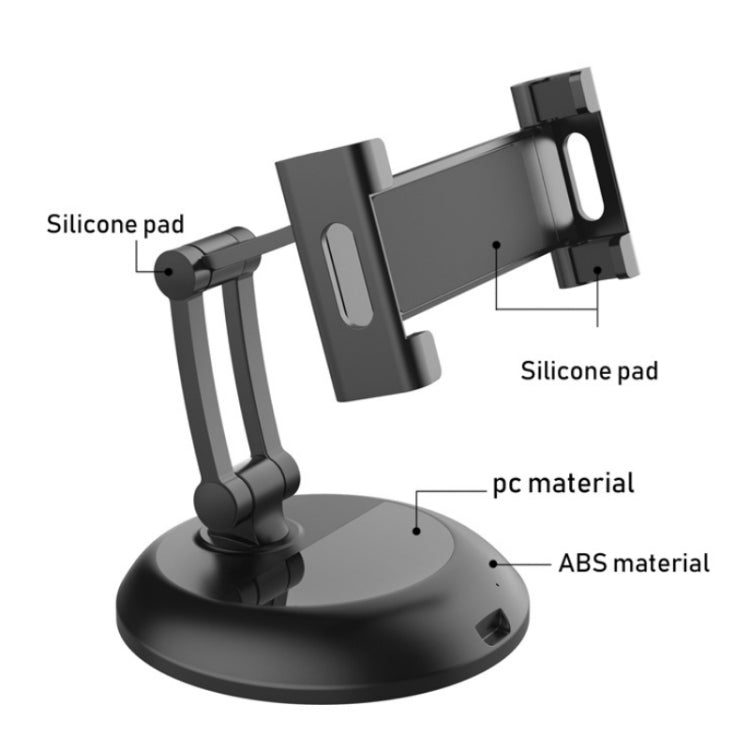 PB-45S Desktop Foldable Stand, For 5-12.9 Inch Mobile Phone/Tablet