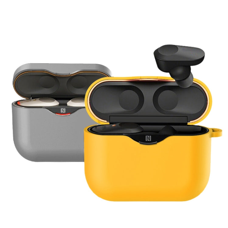 2 PCS GS014 Earphone Silicone Protective Cover With Hook For Sony WF-1000XM3