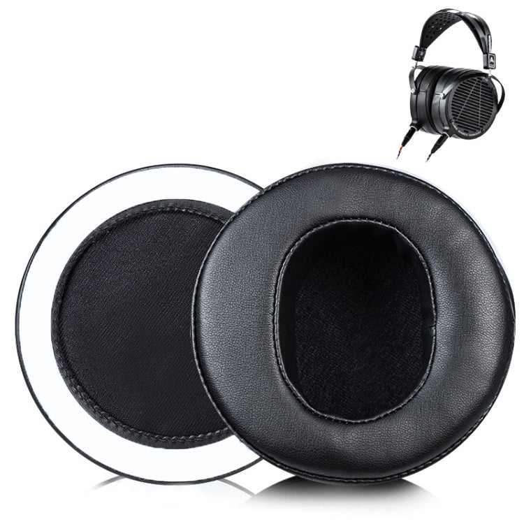 1 Pair Sponge Earphone Cover For Audeze LCD2/LCD3/LCD4K/LCDXC/MX4, Color: Black Protein Skin