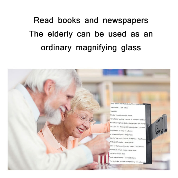 L3 12 Inch HD Mobile Phone Screen Amplifier(Black)