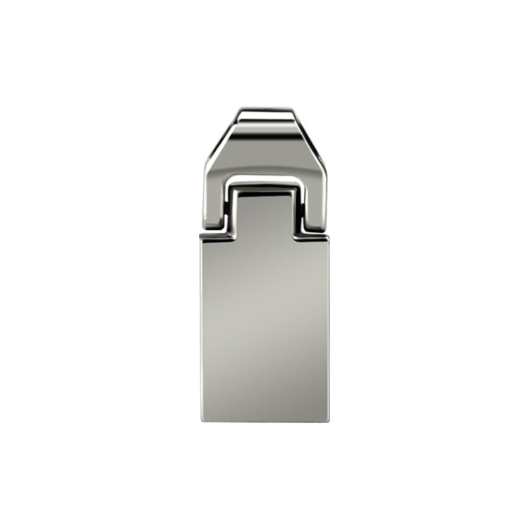 It02 High-Speed USB 2.0 Chain Buckle Metal USB Flash Drives, Capacity: 32GB(White)