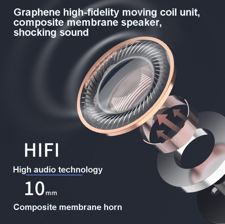 JYP-LR18 TWS Bluetooth 5.0 Rugby Shape Semi-In-Ear Game Earphone