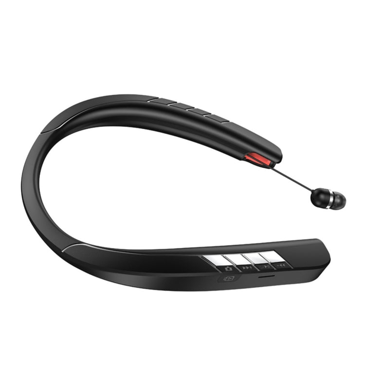 LZ-3 Neck-Mounted Wireless Sports Bluetooth Earphone(Black)