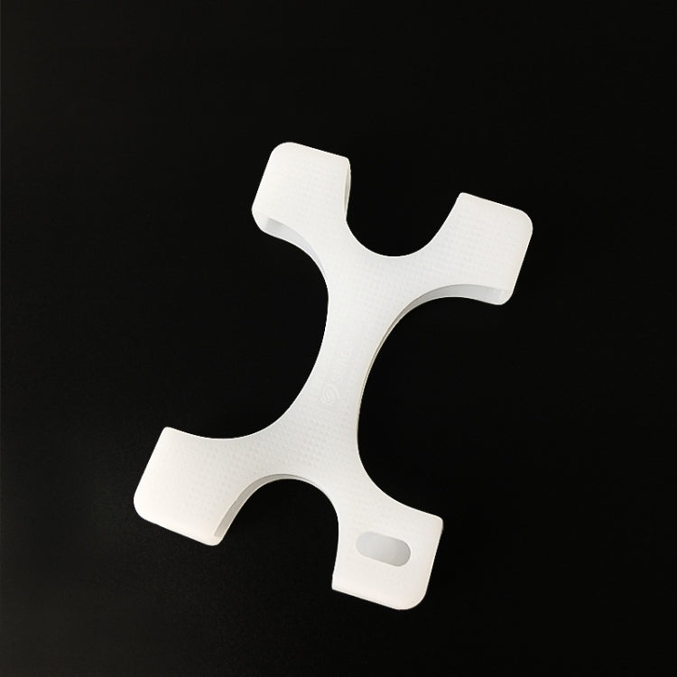 2 PCS Mobile Hard Drive Silicone Protective Case For Seagate 4 / 5T (Transparent White)