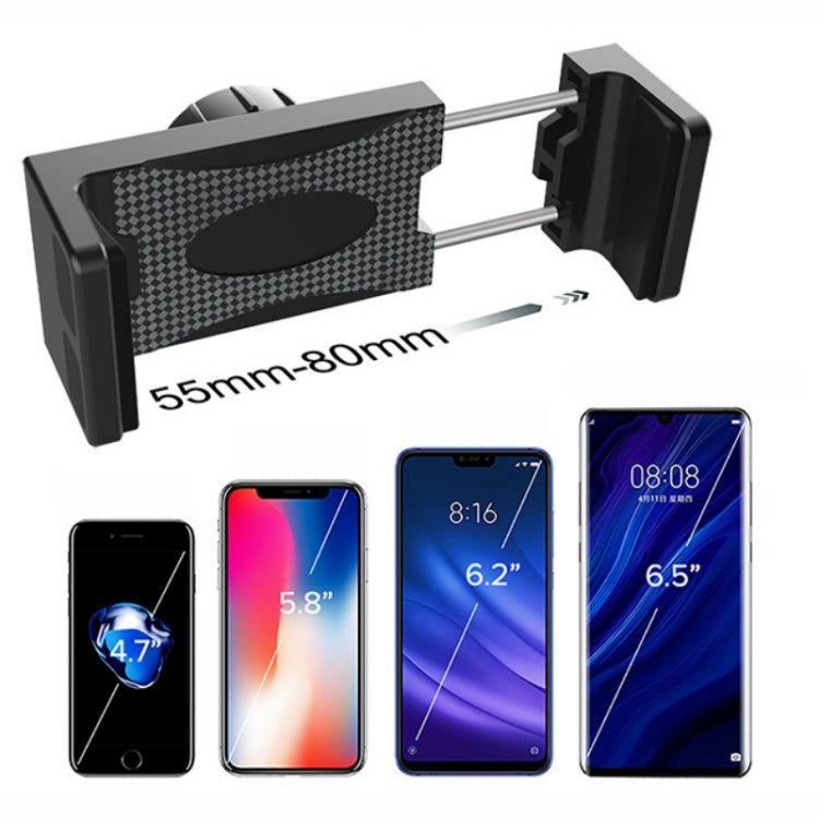 HLT212 Suction Cup Type Double Chuck Folding Car Phone Holder