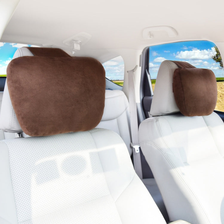 Car Suede Soft Elastic Headrest