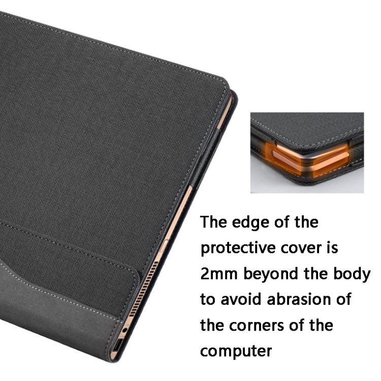 13.3 inch PU Leather Laptop Protective Case For HP SPECTRE X360