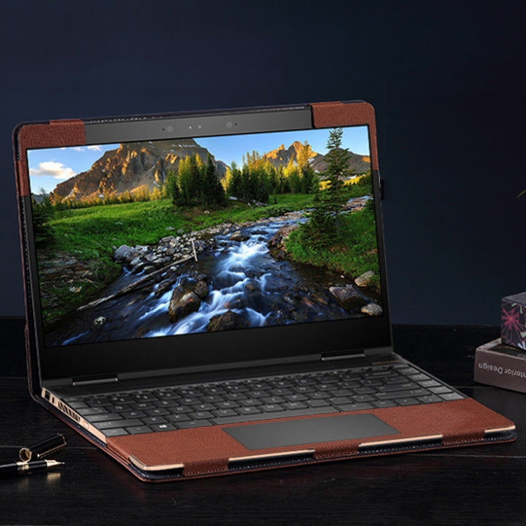 13.3 inch PU Leather Laptop Protective Case For HP SPECTRE X360