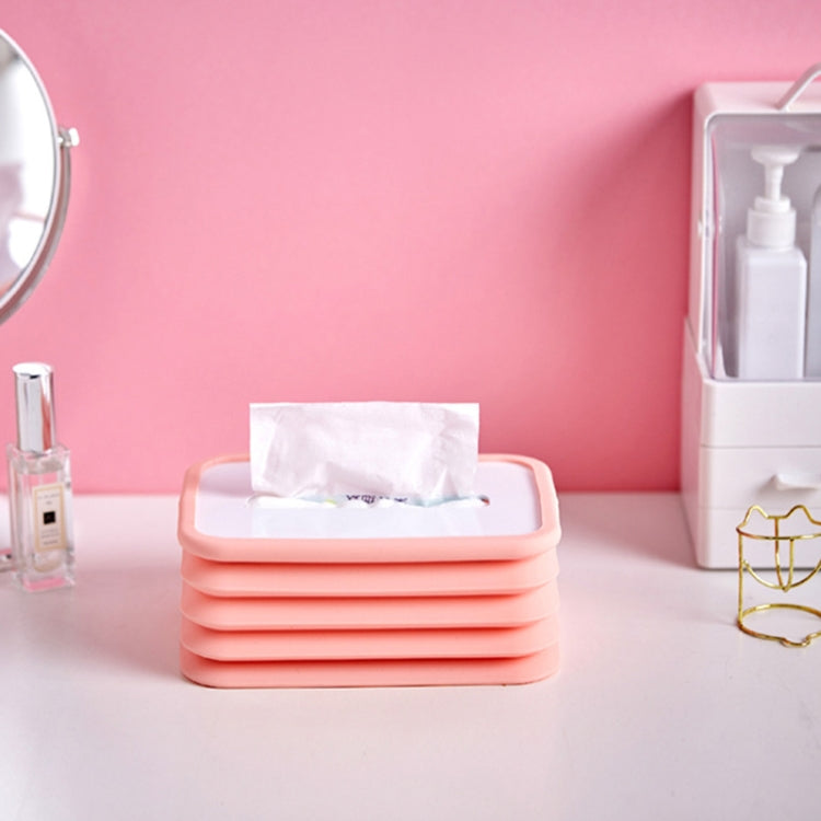 Silicone Elastic Lift Car Paper Towel Box