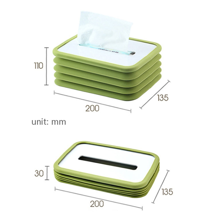 Silicone Elastic Lift Car Paper Towel Box