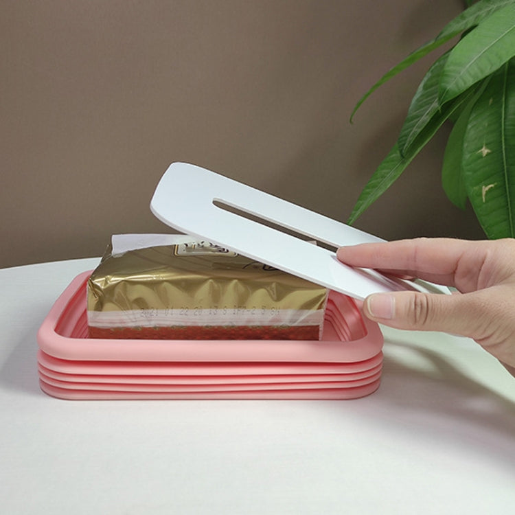 Silicone Elastic Lift Car Paper Towel Box