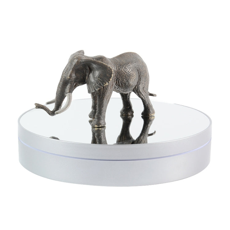 25cm Adjustable Speed Electric Rotating Display Stand Video Shooting Props Turntable