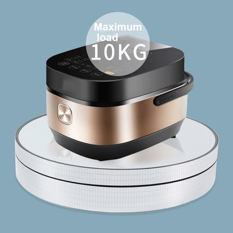 25cm Adjustable Speed Electric Rotating Display Stand Video Shooting Props Turntable