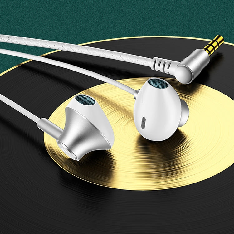 TS6800 3.5mm Metal Elbow Noise Cancelling Wired Game Earphone