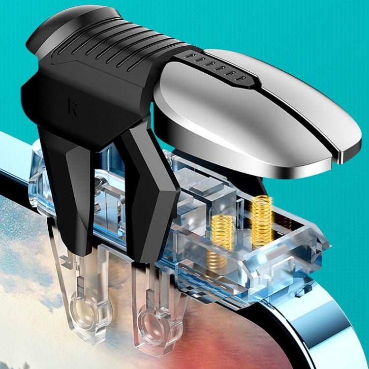 S07 Mechanical Metal Button Six-finger Linkage Gamepad