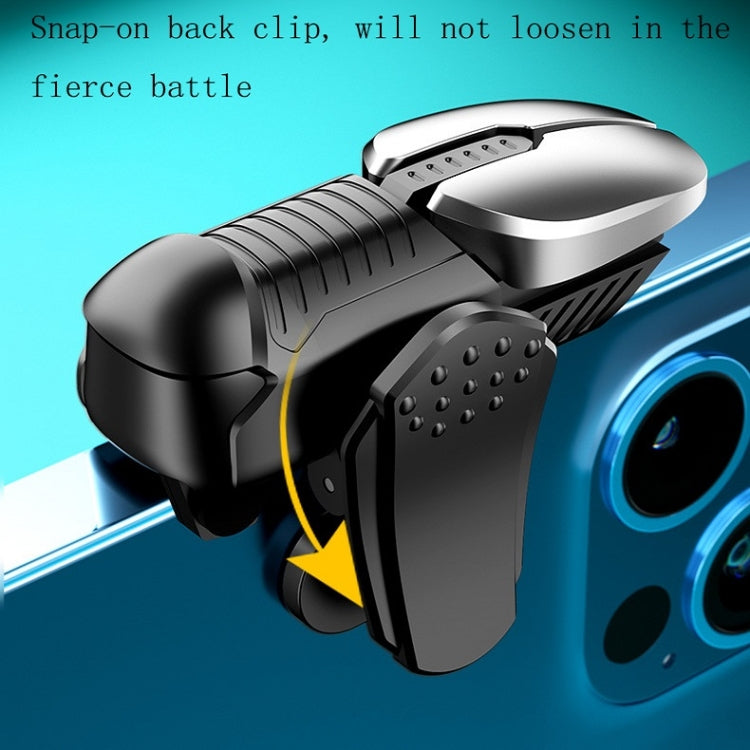 S07 Mechanical Metal Button Six-finger Linkage Gamepad