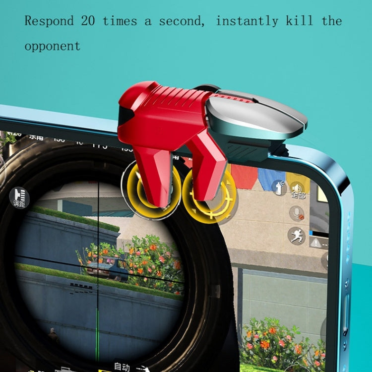 S07 Mechanical Metal Button Six-finger Linkage Gamepad