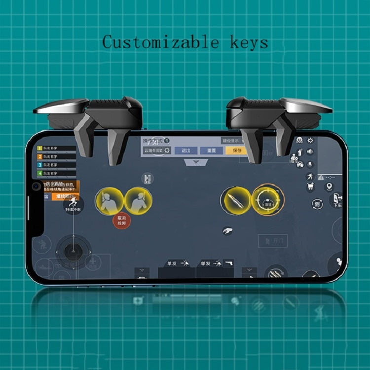 S07 Mechanical Metal Button Six-finger Linkage Gamepad