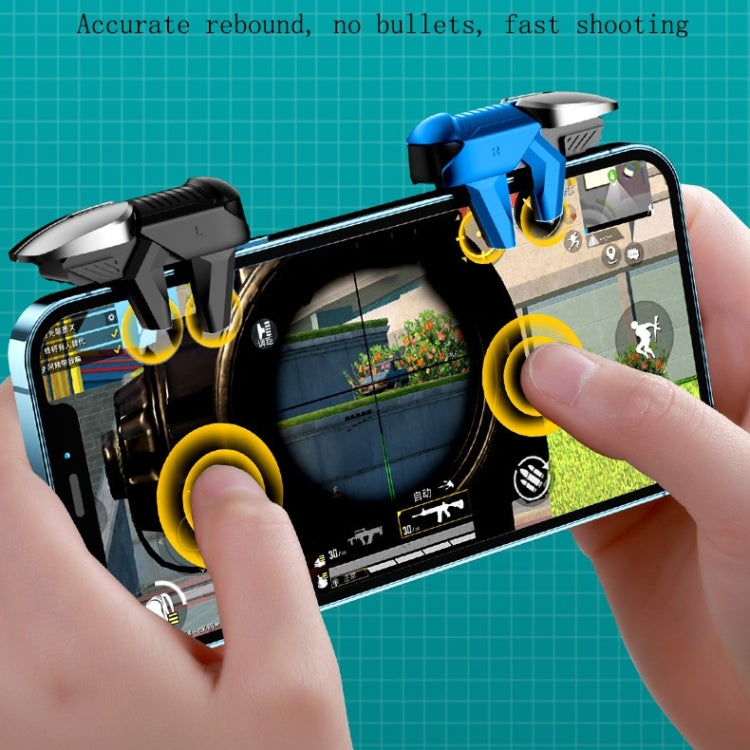 S07 Mechanical Metal Button Six-finger Linkage Gamepad