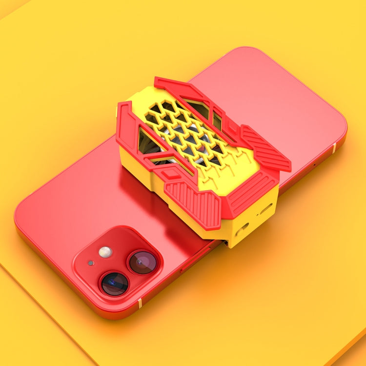 L06 Color Matching RGB Light Mobile Phone Radiator With Mobile Phone Bracket Function, Lithium Battery