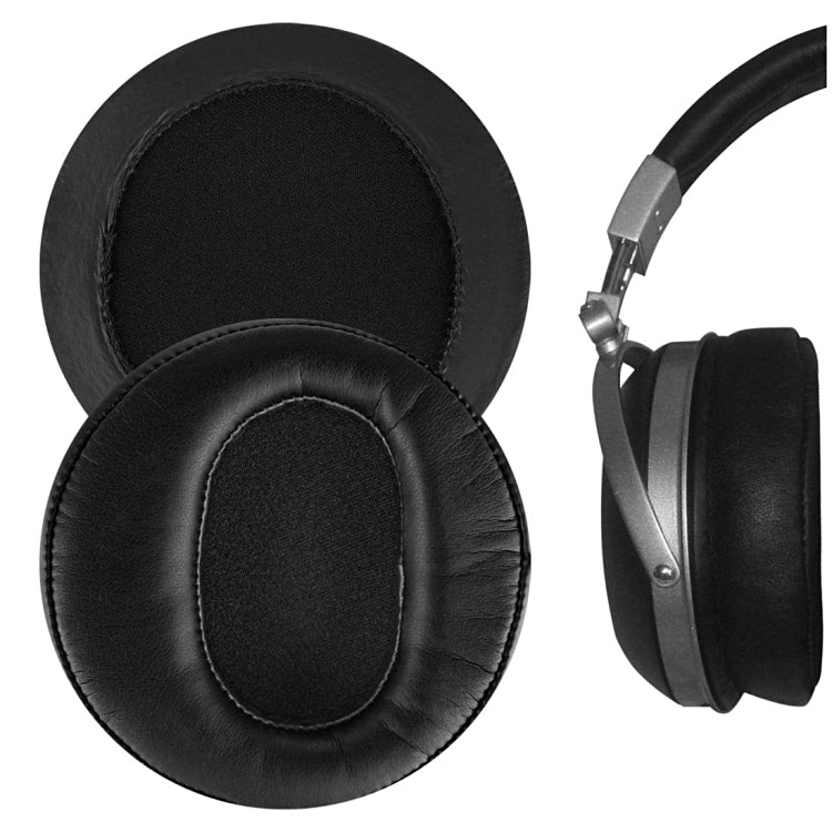 1 Pair Sponge EarPads For Denon AH-D2000 / D5000 / D7000(Black)