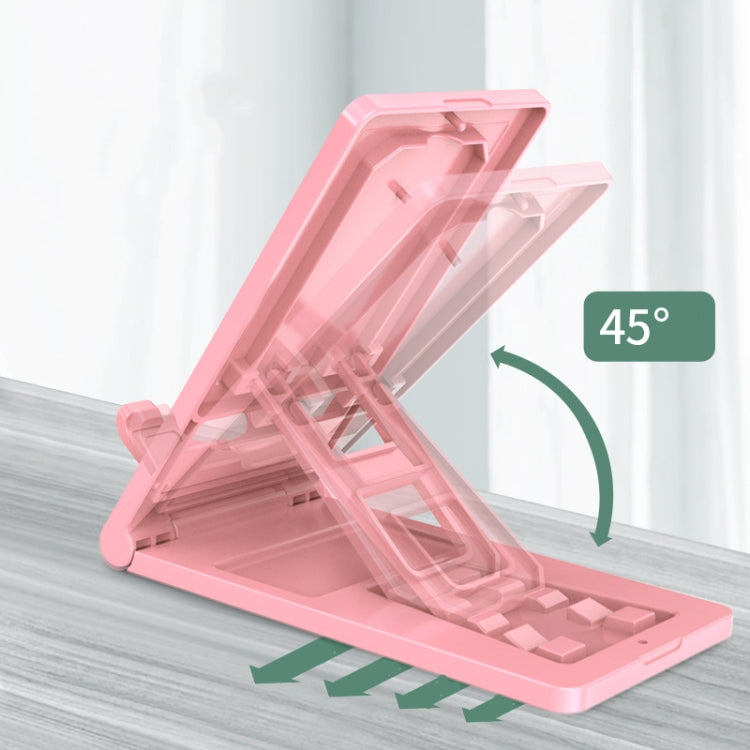 5 PCS T-301 Desktop Foldable Mobile Phone Tablet Universal Bracket