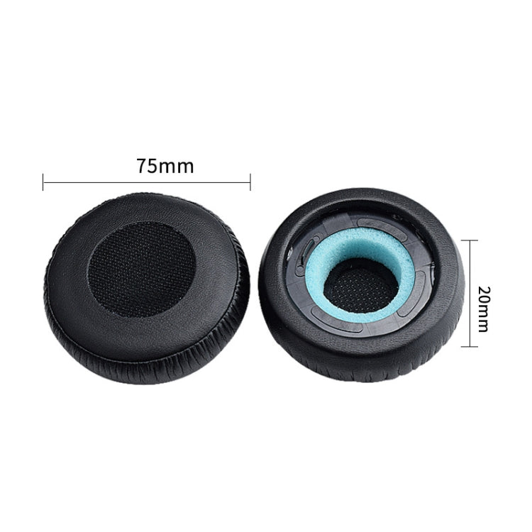 1 Pair Sponge Ear Pads for PHILIPS Fidelio M1(Black)