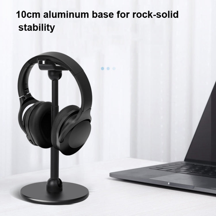 HZ01 Foldable Headphone Storage Hanger(Black)