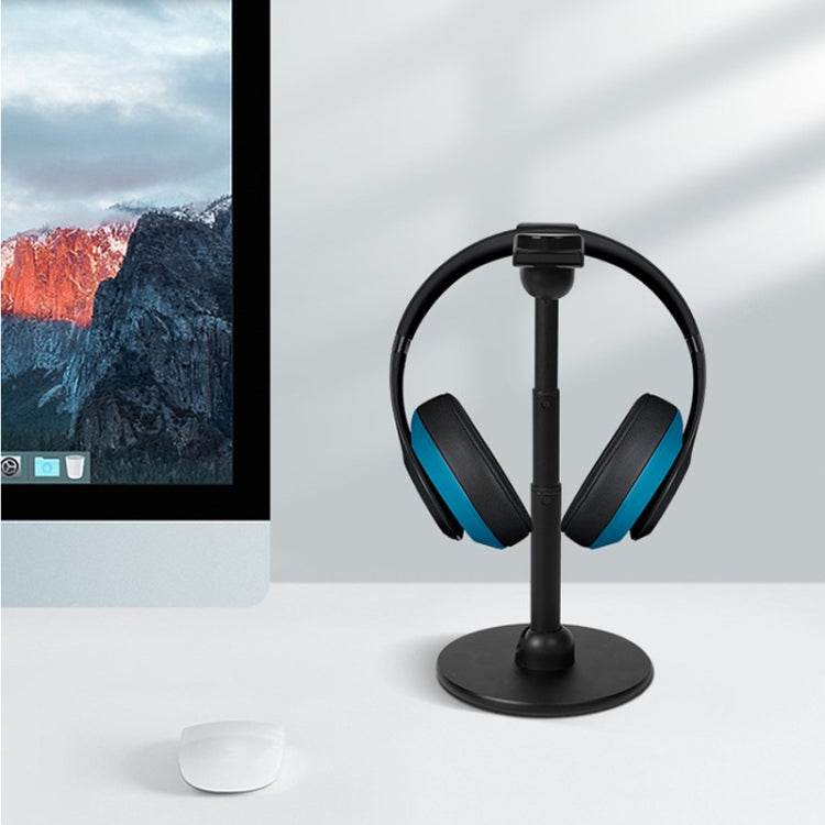 HZ01 Foldable Headphone Storage Hanger(Black)