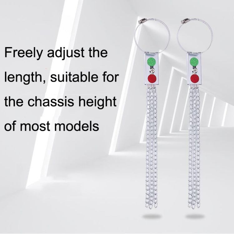 Reflective Chain Clause Automotive Metal Electrostatic Tape