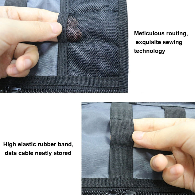 MD005 Nylon Waterproof Digital Storage Handbag