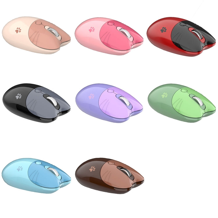 M3 3 Keys Cute Silent Laptop Wireless Mouse, Spec: Wireless Version (Dream Blue)
