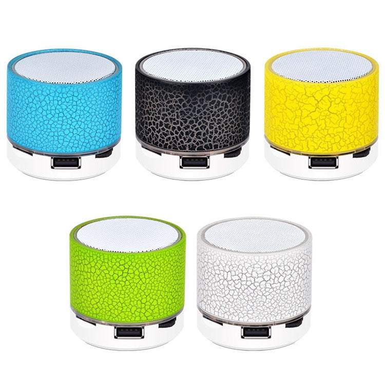 A9 Mini Crack Pattern Wireless Bluetooth Card Speaker
