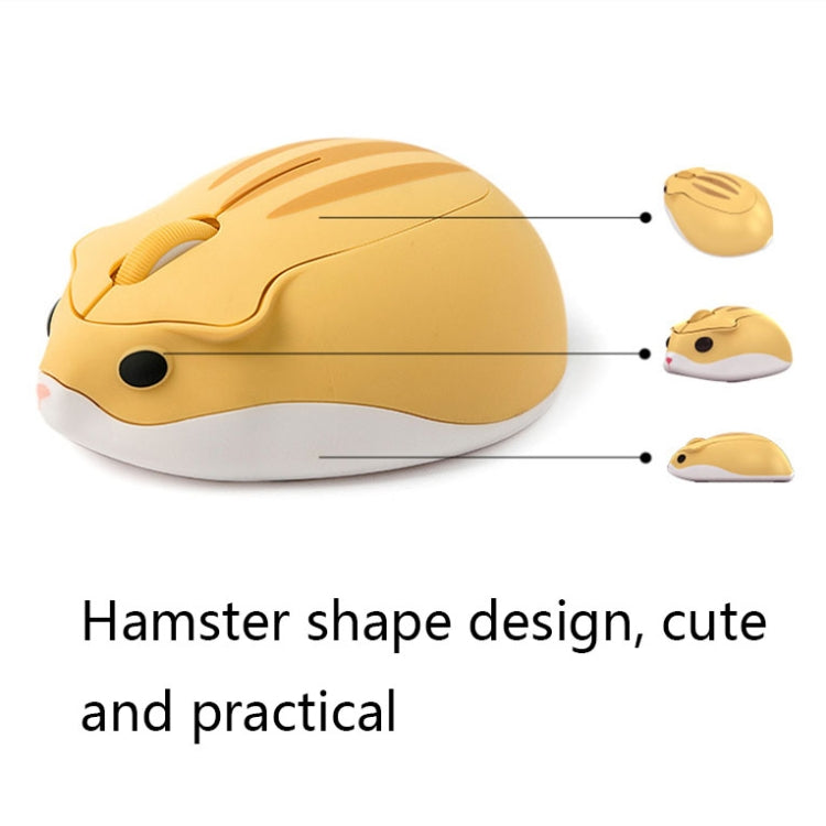 3 Keys 2.4G Wireless Hamster Shape Mouse